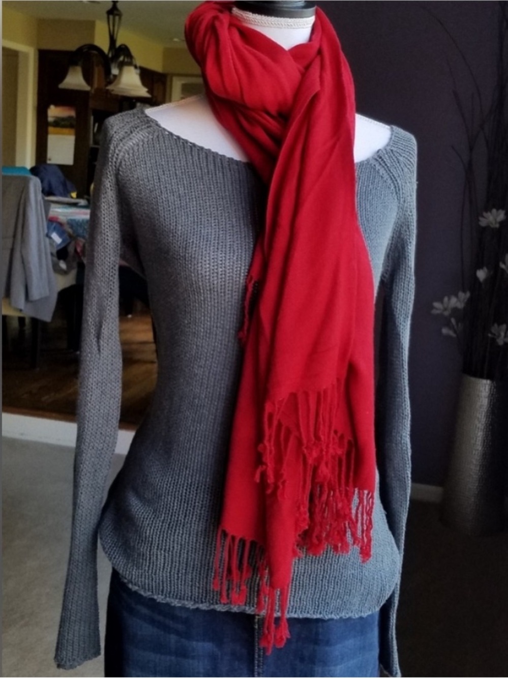 Lolita Grey Sweater with Bell Sleeves from London